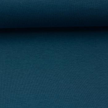 Preview: Swafing Vanessa HW24/25 Baumwoll Jersey Uni Petrol 749